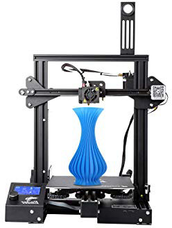 Comgrow Creality 3D Ender-3 Pro DIY Impresora 3D con Etiqueta Magnética de Cama Caliente y Dispositivo de Fuente de Alimentación con Certificación UL