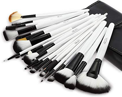 Set de brochas de maquillaje profesional Abody, pinceles de madera (36 piezas) + bolsa de estuche