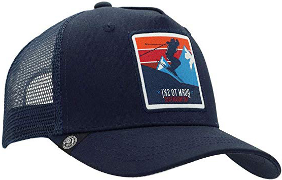The Indian Face Born To Ski Gorra, Unisex Adulto