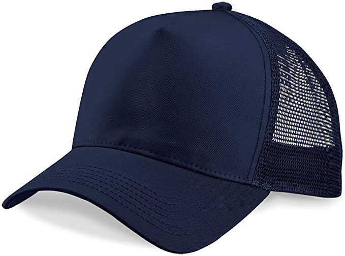 Beechfield - Gorra/Visera hombre/chico Media tejido de abeja transpirable