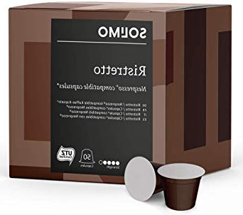 
                
                    
                    
                

                
                    
                    
                        Marca Amazon - Solimo Cápsulas Ristretto, compatibles con Nespresso - café certificado UTZ, 100 cápsulas (2 x 50)
                    
                

                
                    
                    
                
            