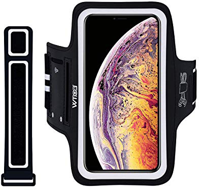 Funda de Movil para Correr EOTW Brazalete Deportivo Compatible con iPhone XR/XS MAX, Brazalete Movil con Extensión Bueno en Correr Ciclismo Deportes