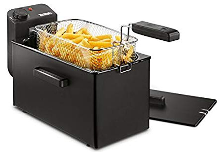 Freidora Princess 182727 Deep Fat Fryer negra – Zona fría – Filtro de seguridad – Volumen de 3 litros