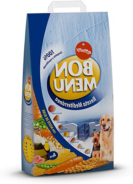 Affinity Bon Menu Receta Mediterránea Alimento Completo para Perros Adultos - 4000 gr