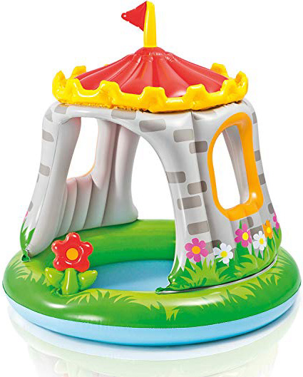 Intex 57122NP - Piscina hinchable castillo & flor 122 x 122 cm 74 litros