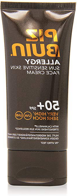 Piz Buin Allergy Protector Solar Facial, SPF 50+ Protección Muy Alta para Pieles Sensibles al Sol – 50 ml