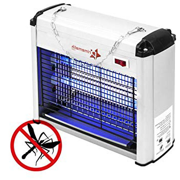 PrimeMatik - Matamoscas y Mosquitos eléctrico Lámpara Mata Insectos voladores y Moscas 12 W