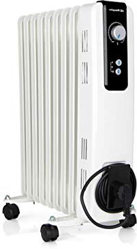 Orbegozo RH 2000 Radiador de Aceite, 2000W de Potencia, 9 Elementos y diseño en Color Blanco