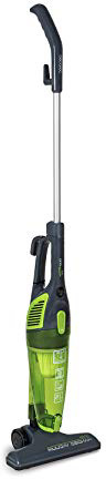 Cecotec Duo Stick Conga Duostick Easy-Aspirador Vertical 2 en 1 (Escoba y de Mano sin Bolsas, 8000W, Filtro HEPA) Color Negro y Verde, 800 W, 79 Decibelios, 18/8 Stainless Steel