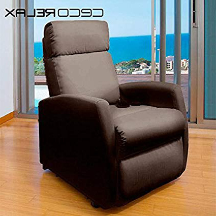 Sillón relax de masaje Compact. Función calor. 5 programas. 3 intensidades. 8 motores. Mando de control. Polipiel de alta calidad. Bolsillo portaobjetos