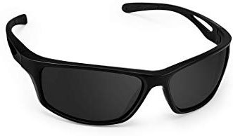 CHEREEKI Gafas de Sol Deportivas, Gafas de Sol Deportivas Polarizadas con Proteccion UV400 & Marco TR90 Irrompible. para Hombre y Mujer, Deportes al Aire Libre, Pesca, Ski, Conducción, Golf