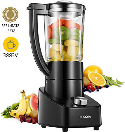 
                
                    
                    
                

                
                    
                    
                        Batidora Americana de Vaso, AICOOK Batidora para Smoothie de Frutas con 1,5 L Cristal Fundido Termorresistente y 4 Cuchillas de Titanio, 2 Velocidades, Libre de BPA, Negro
                    
                

                
                    
                    
                
            