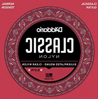 D'Addario EJ27N - Juego de Cuerdas para Guitarra Clásica de Nylon, .028-.043 (Tensión Normal), Transparente