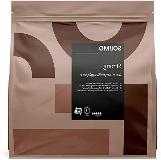 
                
                    
                    
                

                
                    
                    
                        Marca Amazon- Solimo Cápsulas Strong, compatibles con Senseo*- café certificado UTZ, 90 cápsulas (5x18)
                    
                

                
                    
                    
                
            