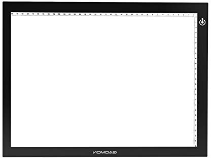 GAOMON GB4 Mesa de luz B4 Tamaño 5MM ultrafino Arte Tablero para Dibujar y Copiar (EU-GB4)