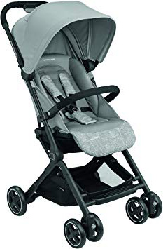 Bébé Confort LARA 'Nomad Grey' - Cochecito Ultra compacto, del nacimiento hasta los 3,5 años, 0-15 Kg, color gris