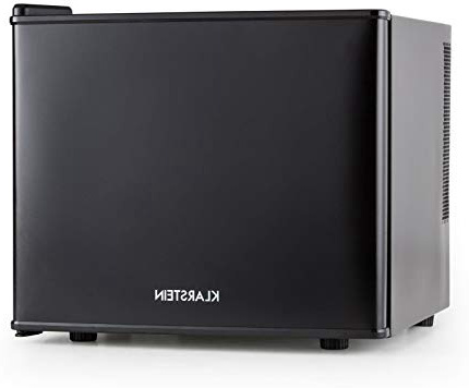 Klarstein Geheimversteck - Minibar , Mini nevera , Nevera para bebidas , Clase A+ , 17 Litros , 38,5 x 33,5 x 41,5 cm , Silenciosa , Regulador de temperatura continuo , Ahorro de espacio , Negro