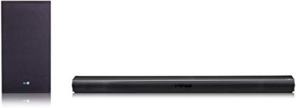 LG SJ4 Barra de sonido (Subwoofer inalámbrico, Bluetooth), Negro