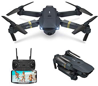 EACHINE E58 Drone con Camara HD 2.0MP 720p Wide Angel Drone con Camara Profesional Drone Video Profesional Drone para Niños WiFi App para iOS/Android
