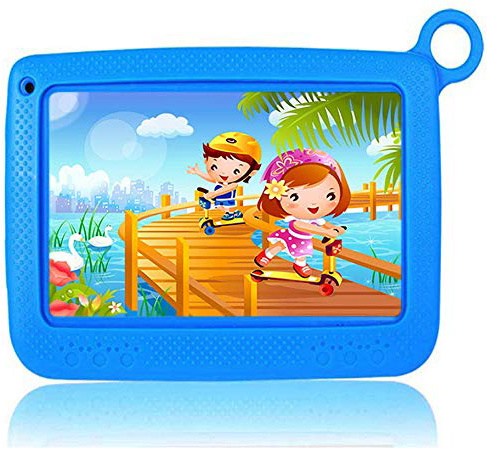 Tablet para Niños 7 Pulgadas WiFi Android 6.0 Quad Core 2GB RAM 32 GB ROM Bluetooth HD 1024x600, Google Play y Control Parental preinstalado - Azul