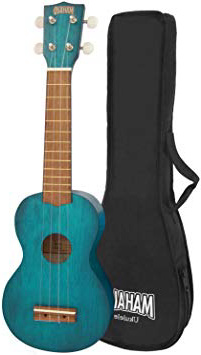 Mahalo Kahiko ukelele Soprano 2500 Series - azul