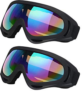 Vicloon Gafas de Nieve a Prueba de Viento UV400 Ciclismo Moto Snowmobile Ski Goggles Eyewear Deportes Gafas de Seguridad de protección