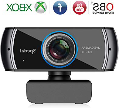 
                
                    
                    
                

                
                    
                    
                        Spedal Full HD Webcam 1536p, Streaming Cámara Web con Micrófono, USB Webcam para Xbox OBS XSplit Skype Facebook, Compatible con Mac OS Windows 10/8/7
                    
                

                
                    
                    
                
            
