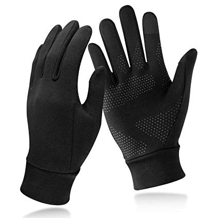 Unigear Guantes Running Pantalla Táctil Guantes Corriendo de Invierno Otoño Antideslizante para Hombre y Mujer Guantes Moto y Ciclismo Senderismo,Viajes, Carrera,Ciclismo Forro de Guantes Esquí.