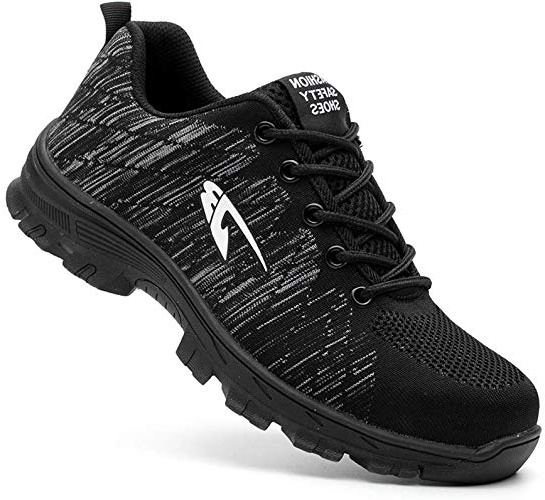 Zapatos de Seguridad para Hombres Zapatos de Acero con Punta de Seguridad,Zapatillas Deportivas Ligeras e Industriales Transpirables
