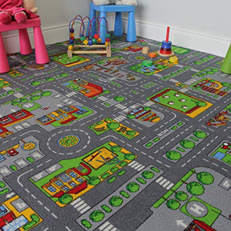 
                
                    
                    
                

                
                    
                    
                        The Rug House Alfombra Infantil de Ciudad para Juegos, Poliamida, Gris, 140 x 200 cm
                    
                

                
                    
                    
                
            