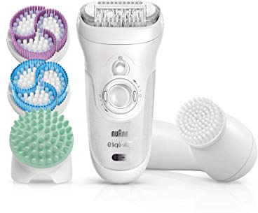 
                
                    
                    
                

                
                    
                    
                        Braun Silk-épil 9 SkinSpa 9-969v - Depiladora mujer, con Sistema 4 en 1 de exfoliación, cuidado de la piel y cepillo limpiador facial adicional
                    
                

                
                    
                    
                
            