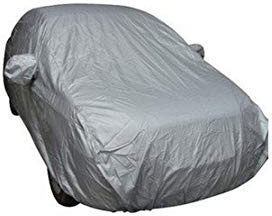 KKmoon Funda Cubierta del coche Protección Calor Solar Interior al Aire Libre a Prueba de Polvo Anti-UV Resistente a Arañazos Universal Traje L