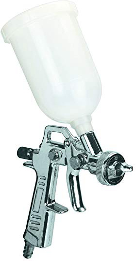 Einhell Pistola pintura con deposito superior, capacidad de 0,6 l, metálico y blanco (ref.4133000)