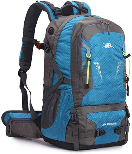 Mooedcoe 40L Mochila Montaña Senderismo Trekking Acampada, Mochila de Hombre Viaje Trabajo Impermeable