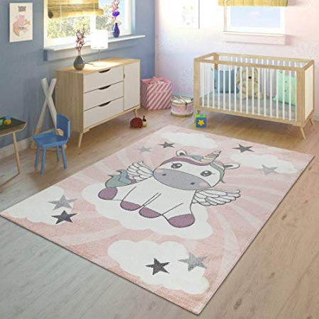 
                
                    
                    
                

                
                    
                    
                        Paco Home Alfombra Habitación Infantil Niña Moderna Unicornio sobre Las Nubes En Rosa Y Lila, tamaño:80x150 cm
                    
                

                
                    
                    
                
            