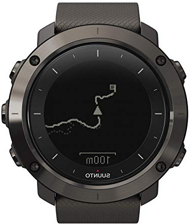 Suunto Traverse - Reloj GPS para actividades al aire libre con funciones de navegación versátiles para excursionismo y senderismo, Gris Grafito