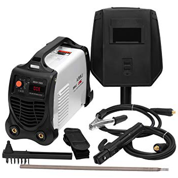 Linea Soldador Inverter 300A 15 KVA de Potencia Tecnologia IGBT Corriente Continua DC MMA Pantalla Incluye 2 Electrodos, Careta, Cepillo - Piqueta, Pinza Negativo, Pinza Porta Electrodo