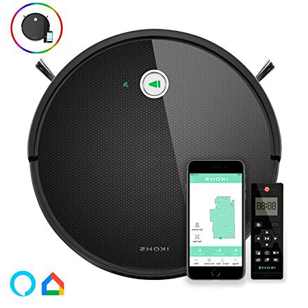 
                
                    
                    
                

                
                    
                    
                        IKOHS NETBOT S15 - Robot Aspirador y Fregasuelos 4 en 1, mapeo navegación Inteligente y App, Barre, aspira, friega y Pasa la mopa, Especial Mascotas, para Suelos Duros y Alfombras (Negro-Turquesa)
                    
                

                
                    
                    
                
            