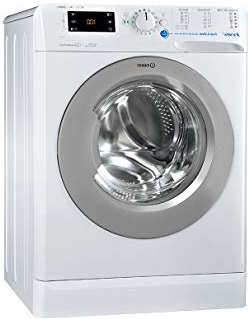 Indesit BWE 91484X WSSS EU Independiente Carga frontal 9kg 1400RPM A+++ Blanco - Lavadora (Independiente, Carga frontal, Blanco, Botones, Giratorio, Izquierda, Acero inoxidable)
