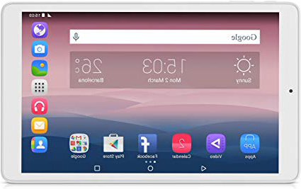 Alcatel Pixi 3 - Tablet de 10'' HD (WiFi, Procesador QuadCore 1.3GHz, 1GB de RAM, 8 GB de memoria interna, Android 5 actualizable), Blanco