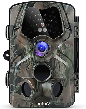 Victure Wild Cámara Foto Trampa 12 MP 1080P Full HD Cámara De Caza 120 ° Amplio Vision INFR arote 20 m visión Nocturna Impermeable IP66 Vigilancia con 2.4 LCD Pantalla
