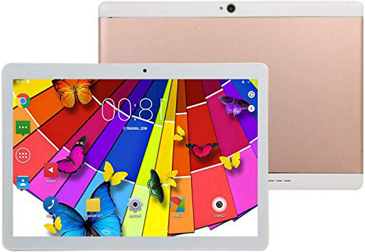 OUYAWEI 10.1" Android 8.0 Tablet WiFi Bluetooth HD Pantalla táctil 6+128G