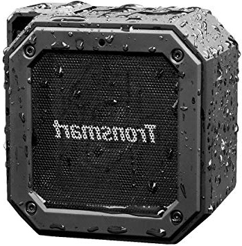Tronsmart Altavoz Exterior Bluetooth Portátiles, 24 Horas de Reproducción, Impermeable IPX7, Extra Bass con Tecnología TWS, Construido en Micrófono, para Smartphones, Tablets, Fiesta, Viajes, Playa