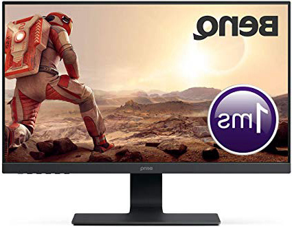 BenQ GL2580H - Monitor Gaming de 24.5" (Full HD, 16:9, HDMI, DVI, VGA, 1ms, Eye-Care, Flicker-free, Low Blue Light, Antirreflejo), Color Negro