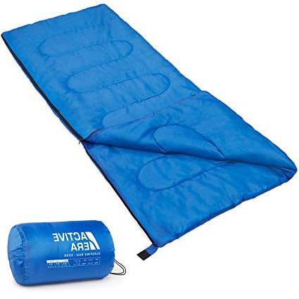 Active Era Saco de Dormir Premium 200, de Forma Rectangular, Extremadamente Ligero