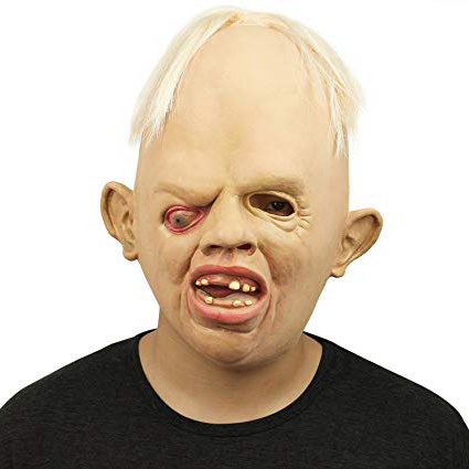 Cusfull Novedad de Látex de Caucho Horror Espeluznante Cabeza Máscaras Cara Fiesta de Disfraces Halloween