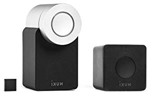 Nuki Combo 2.0 (Smart Lock y Bridge) | Cerradura inteligente de puerta vía Bluetooth | Abrepuertas Automático WLAN | iPhone y Android | Domótica