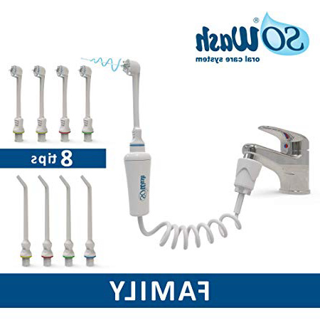 SOWASH - confección "FAMILY" - Irrigador para la higiene oral conectable al grifo
