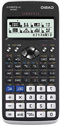Casio FX-570SPXII- Calculadora científica, Recomendada para el curriculum español y portugués, 576 funciones, color gris/blanco