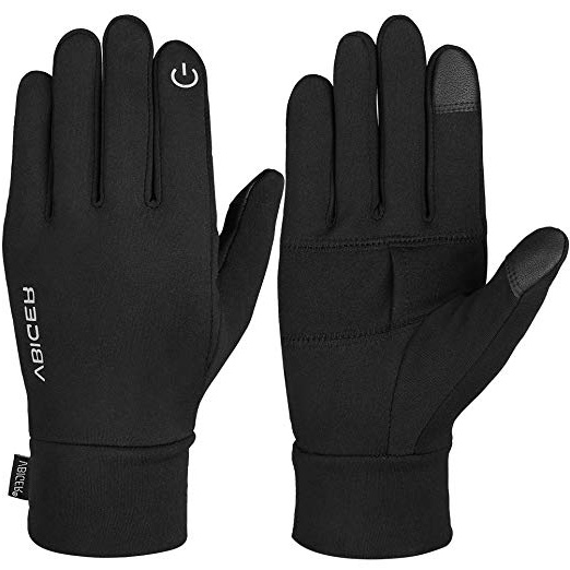 VBIGER Guante de Otoño Invierno Bicicleta Correr al Aire Libre Guantes Calientes con Reflectante,Unisex